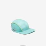 Lacoste כובע פיק ג'ירול ספורטיבי מתקפל DZ4D0D1917 מנטה br8 גברים