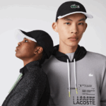 Lacoste כובע קל משקל ספורטיבי ניגודיות DZ4D0D1931 שחור לבן 258 גברים