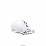 Lacoste כובע קל משקל ספורטיבי DZ4D0D2258 לבן סגול שחור 6p1 גברים