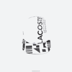 Lacoste כובע קל משקל ספורטיבי DZ4D0D2258 לבן סגול שחור 6p1 גברים - Image 3
