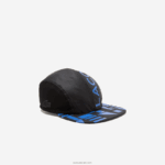 Lacoste כובע קל משקל ספורטיבי DZ4D0D2259 שחור כחול y88 גברים