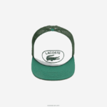 Lacoste כובע רשת וכובע ניאופרן DZ4D0D2161 ירוק לבן 291 גברים - Image 2