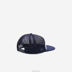 Lacoste כובע רשת וכובע ניאופרן DZ4D0D2164 כחול כהה לבן 525 גברים - Image 2