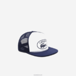 Lacoste כובע רשת וכובע ניאופרן DZ4D0D2164 כחול כהה לבן 525 גברים