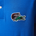 Lacoste כותנה אורגנית פיקה פולו DZ4D0D574 כחול k1q גברים - Image 5