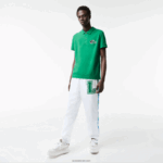 Lacoste כותנה אורגנית פיקה פולו DZ4D0D846 ירוק ldm גברים - Image 2