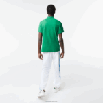 Lacoste כותנה אורגנית פיקה פולו DZ4D0D846 ירוק ldm גברים - Image 3