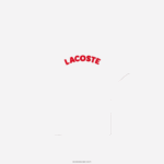 Lacoste כותנה עם אותיות מורשת פיקה פולו DZ4D0D2964 לבן אדום b6c ילדים - Image 2