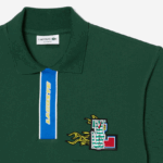 Lacoste כיס ניגודיות ופולו תג תנין DZ4D0D634 ירוק 132 גברים - Image 2