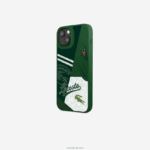 Lacoste כיסוי לאייפון 14 פלוס בהדפס טלאים DZ4D0D2222 vert 132 b01 גברים - Image 2