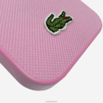 Lacoste כיסוי לאייפון 14 פרו אפקט petit pique DZ4D0D2218 parme m33 גברים - Image 4