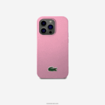 Lacoste כיסוי לאייפון 14 פרו מקס אפקט petit pique DZ4D0D2215 parme m33 גברים