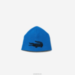 Lacoste כיפה הפיכה תנין בניגוד DZ4D0D2345 שחור כחול 985 גברים - Image 2