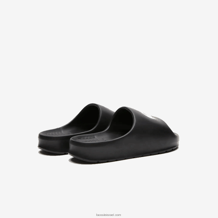 Lacoste להגיש שקופיות 2.0 evo סינטטי colorblock DZ4D0D1740 שחור ולבן 454 גברים - Image 3