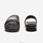 Lacoste להגיש שקופיות 2.0 evo סינטטי colorblock DZ4D0D1740 שחור ולבן 454 גברים - Image 5
