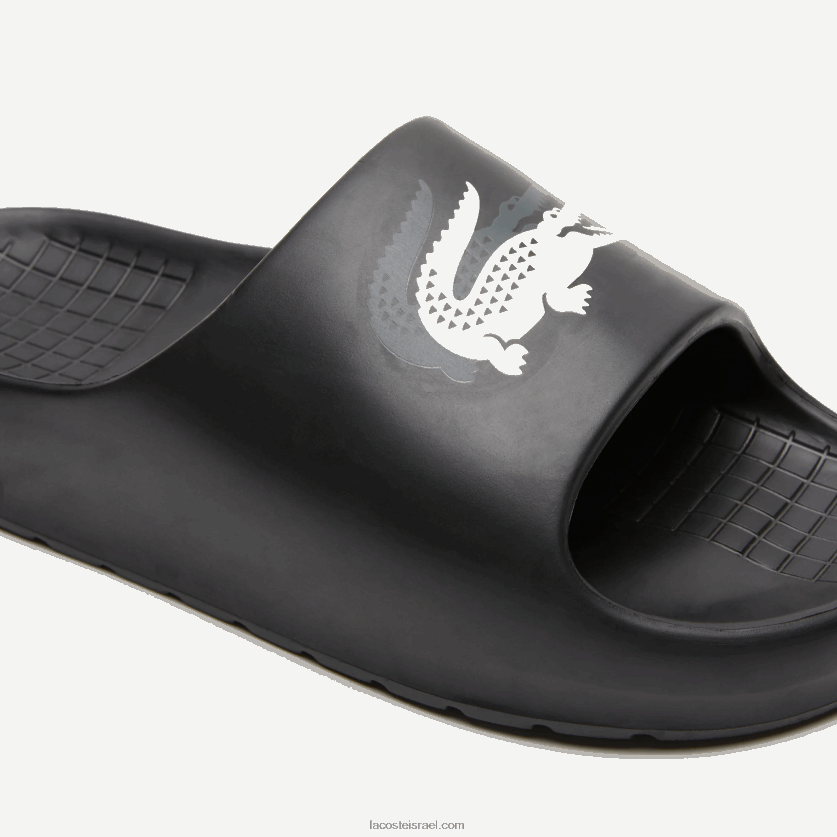 Lacoste להגיש שקופיות 2.0 evo סינטטי colorblock DZ4D0D1740 שחור ולבן 454 גברים - Image 6
