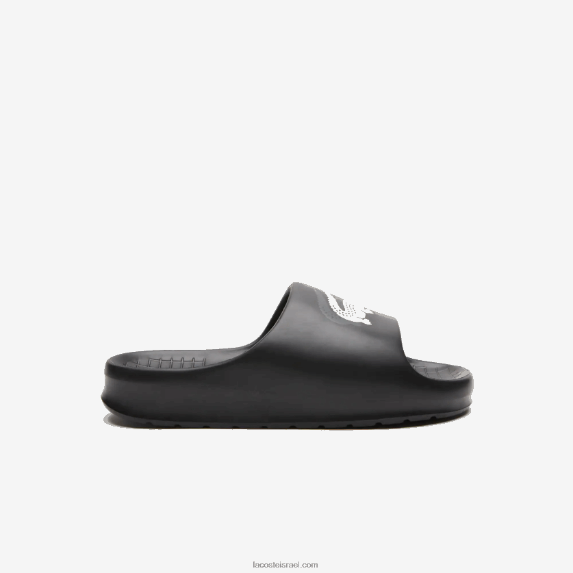 Lacoste להגיש שקופיות 2.0 evo סינטטי colorblock DZ4D0D1740 שחור ולבן 454 גברים - Image 1