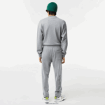 Lacoste להדפיס מכנסי טרנינג DZ4D0D1012 אפור chine yrd גברים - Image 3