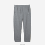Lacoste להדפיס מכנסי טרנינג DZ4D0D1012 אפור chine yrd גברים - Image 5