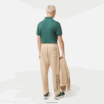 Lacoste להדפיס מכנסי טרנינג DZ4D0D1013 בז' 4jw גברים - Image 3