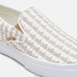 Lacoste לקפוץ להגיש טקסטיל להחליק על DZ4D0D1855 אוף ווייט אנד לבן 03a גברים - Image 5