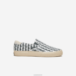 Lacoste לקפוץ להגיש טקסטיל להחליק על DZ4D0D2723 אוף ווייט אנד לבן 03a נשים