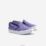 Lacoste לקפוץ להגיש טקסטיל להחליק על DZ4D0D2969 סגול לבן 84x תינוקות - Image 2
