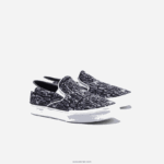 Lacoste לקפוץ להגיש טקסטיל להחליק על DZ4D0D3234 שחור ולבן 312 ילדים - Image 2