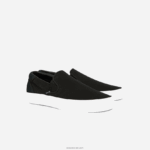 Lacoste לקפוץ להגיש קנבס להחליק על DZ4D0D1871 שחור ולבן 312 גברים - Image 2