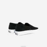 Lacoste לקפוץ להגיש קנבס להחליק על DZ4D0D1871 שחור ולבן 312 גברים - Image 3