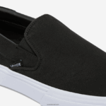 Lacoste לקפוץ להגיש קנבס להחליק על DZ4D0D1871 שחור ולבן 312 גברים - Image 6