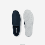 Lacoste לקפוץ להגיש קנבס להחליק על DZ4D0D1872 נייבי ולבן 092 גברים - Image 4