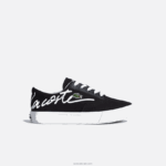 Lacoste לקפוץ לשרת נעלי ספורט תחרה טקסטיל DZ4D0D3305 שחור ולבן 312 ילדים