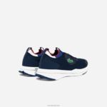 Lacoste לרוץ סניקרס טקסטיל ספין DZ4D0D1862 נייבי ולבן 092 גברים - Image 2