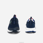 Lacoste לרוץ סניקרס טקסטיל ספין DZ4D0D1862 נייבי ולבן 092 גברים - Image 4