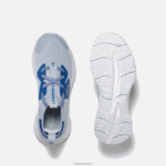 Lacoste לרוץ סניקרס טקסטיל ספין DZ4D0D3069 תכלת 52c ילדים - Image 4