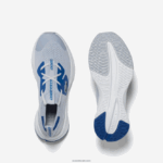 Lacoste לרוץ סניקרס טקסטיל ספין DZ4D0D3312 תכלת 52c זוטרים - Image 4