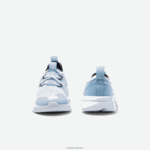 Lacoste לרוץ ספין סרוג טקסטיל צבע ניגודיות נעלי ספורט DZ4D0D2980 תכלת לבן 2k7 תינוקות - Image 5
