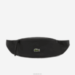 Lacoste מארז פאני עם רוכסן בד מצופה lcst DZ4D0D2065 שחור 000 גברים - Image 2