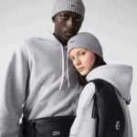 Lacoste מארז פאני עם רוכסן בד מצופה lcst DZ4D0D2065 שחור 000 גברים