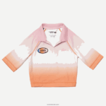 Lacoste מארז קיץ ספורט שיפוע קצר ופולו מתיחה DZ4D0D2499 ורוד לבן כתום dfk נשים - Image 4