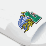 Lacoste מגלשות סינתטיות קרוקו DZ4D0D1768 לבן/ירוק 082 גברים - Image 6