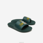 Lacoste מגלשות סינתטיות קרוקו DZ4D0D2758 ירוק 1m8 נשים - Image 2