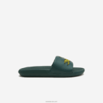 Lacoste מגלשות סינתטיות קרוקו DZ4D0D2758 ירוק 1m8 נשים