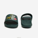 Lacoste מגלשות סינתטיות קרוקו DZ4D0D2758 ירוק 1m8 נשים - Image 5