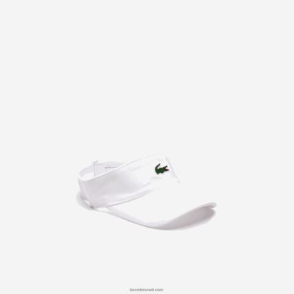 Lacoste מגן טניס ספורט פיקה וצמר DZ4D0D2247 לבן 001 גברים
