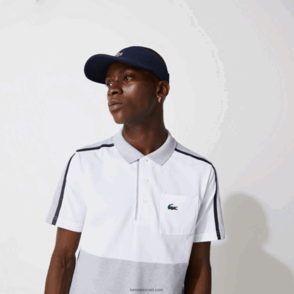 Lacoste מגן טניס ספורט פיקה וצמר DZ4D0D2248 כחול כהה 166 גברים