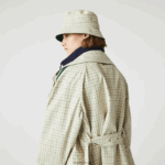 Lacoste מורשת הפיך מוצק או דלי בדוק DZ4D0D2929 בצבע בז' ירוק נשים - Image 3