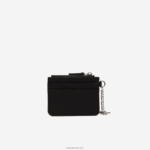 Lacoste מחזיק כרטיס עם רוכסן 4 חריצים DZ4D0D2806 שחור 000 נשים - Image 2