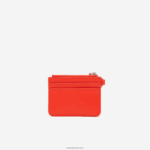 Lacoste מחזיק כרטיסי עור עם גרגירים עם וו נצמד DZ4D0D2809 corrida l41 נשים - Image 2